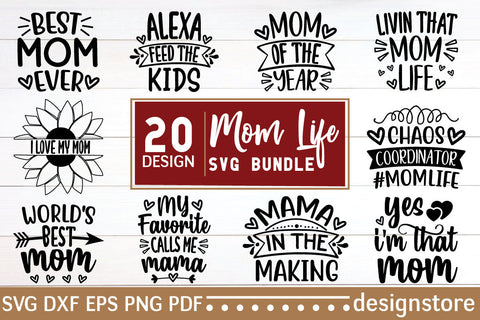 Mom Svg Bundle SVG designstore 