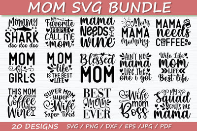 MOM SVG Bundle SVG etcify 