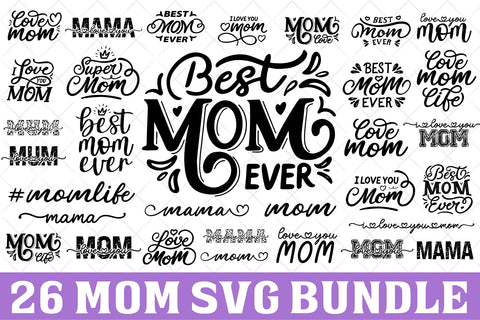Mom SVG Bundle SVG Jozoor 
