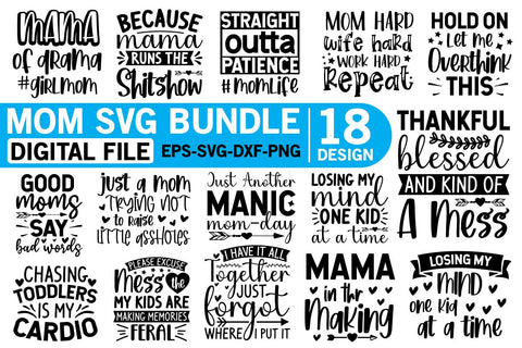 Mom Svg Bundle SVG md faruk hossain 