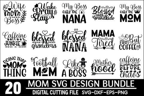 Mom Svg Bundle SVG md faruk hossain 