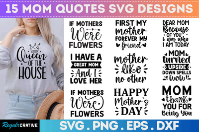 Mom svg Bundle SVG Regulrcrative 