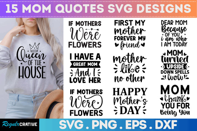 Mom svg Bundle SVG Regulrcrative 