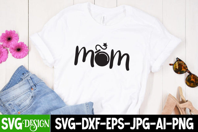 Mom SVG Cut File, Mom Sublimation Design, MOM SVG Bundle,Mom SVG Quotes Bundle,MOm Sublimation , Mother's DAy Sublimation Bundle SVG BlackCatsMedia 