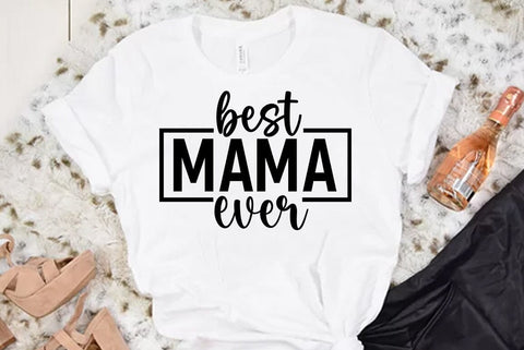 Mom SVG Design, Best mama ever SVG FiveStarCrafting 