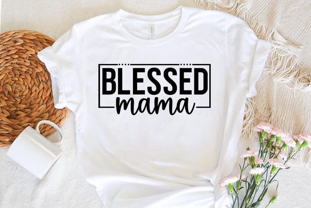 Mom SVG Design, Blessed mama SVG FiveStarCrafting 