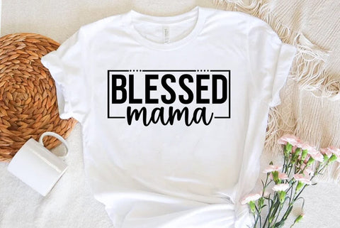 Mom SVG Design, Blessed mama SVG FiveStarCrafting 