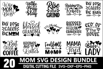 Mom Svg Design BUndle SVG md faruk hossain 