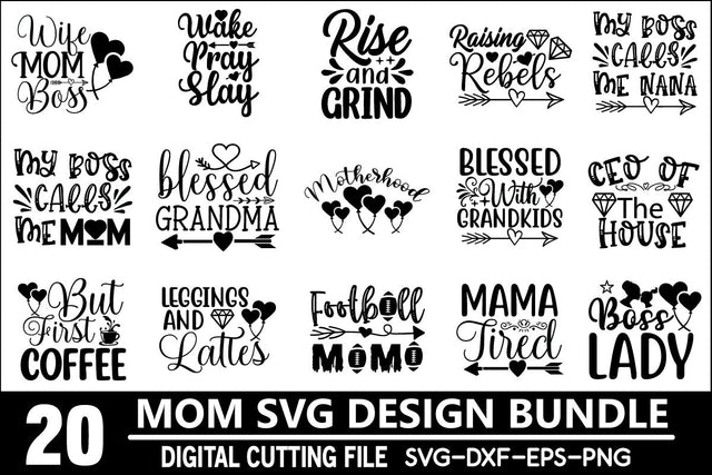 Mom Svg Design BUndle SVG md faruk hossain 