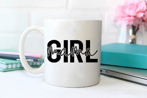 Mom SVG Design, Girl mama SVG FiveStarCrafting 