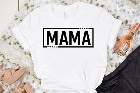 Mom SVG Design, Mamaa SVG FiveStarCrafting 
