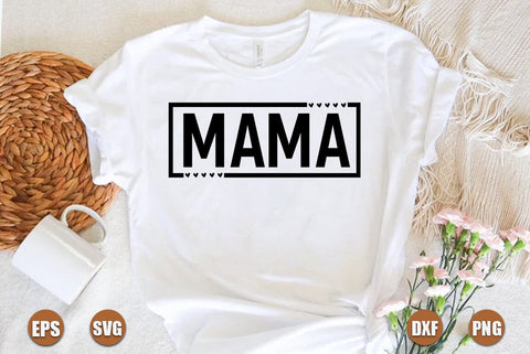 Mom SVG Design, Mamaa SVG FiveStarCrafting 
