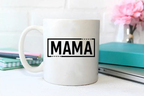 Mom SVG Design, Mamaa SVG FiveStarCrafting 