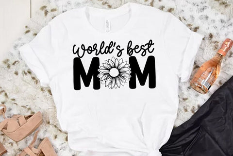 Mom SVG Design, Worlds best mom SVG FiveStarCrafting 