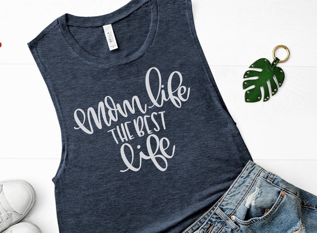 Mom SVG | Mom Life The Best Life | Mom Life So Fontsy Design Shop 