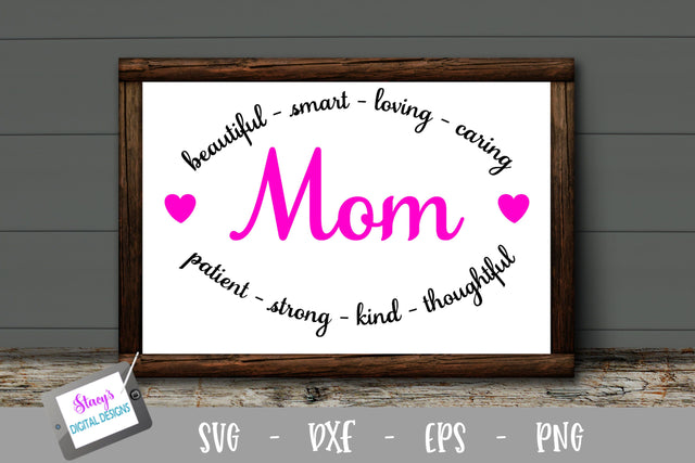 Mom SVG - Mom with arches SVG Stacy's Digital Designs 