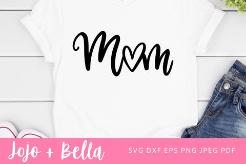 Je T'aime Maman SVG, Mom Quote for French Mother's Day Card or Mom Birthday  Gift Shirt Clipart Png and Silhouette Cut File Commercial Use -  Denmark