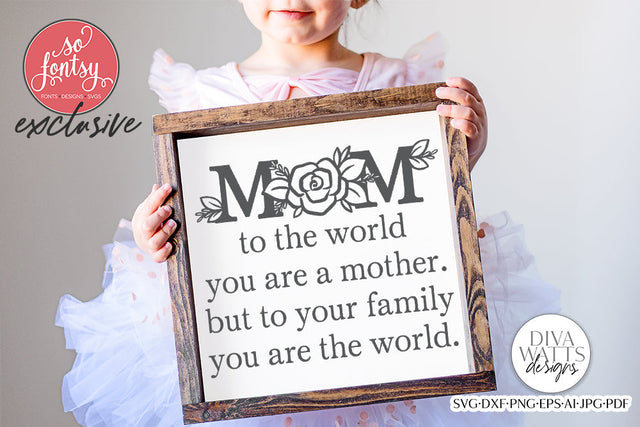 Mom SVG SVG Diva Watts Designs 