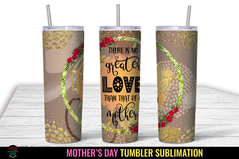 Mom Tumbler Sublimation PNG I Mothers Day Tumbler Wrap SVG Happy Printables Club 