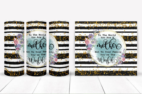 Mom Tumbler Sublimation PNG I Mothers Day Tumbler Wrap SVG Happy Printables Club 