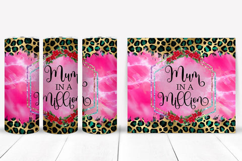 Mom Tumbler Sublimation PNG I Mothers Day Tumbler Wrap SVG Happy Printables Club 