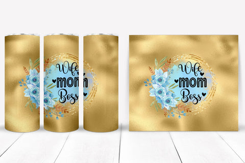 Mom Tumbler Sublimation PNG I Mothers Day Tumbler Wrap SVG Happy Printables Club 