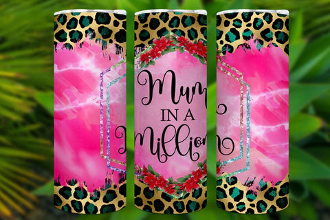 Mom Tumbler Sublimation PNG I Mothers Day Tumbler Wrap SVG Happy Printables Club 
