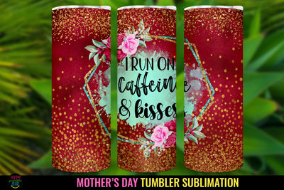 Mom Tumbler Sublimation PNG I Mothers Day Tumbler Wrap SVG Happy Printables Club 