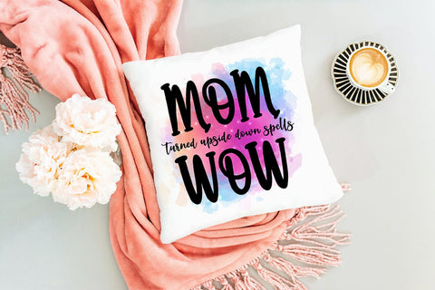 Mom Turned Upside Down- Mother's Day Sublimation I Mom PNG Sublimation Happy Printables Club 