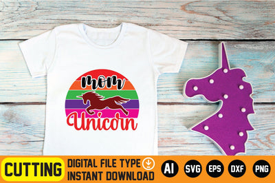 Mom Unicorn SVG CraftlabSvg29 