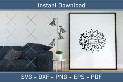 Mom Wife Boss Mothers Day Svg Design SVG Debashish Barman 