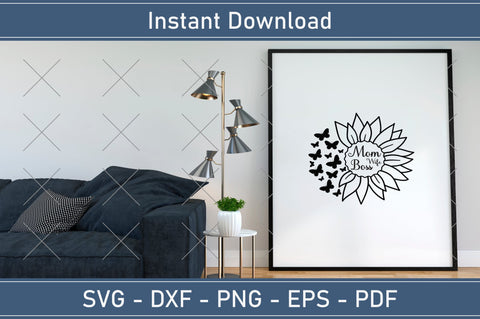 Mom Wife Boss Mothers Day Svg Design SVG Debashish Barman 