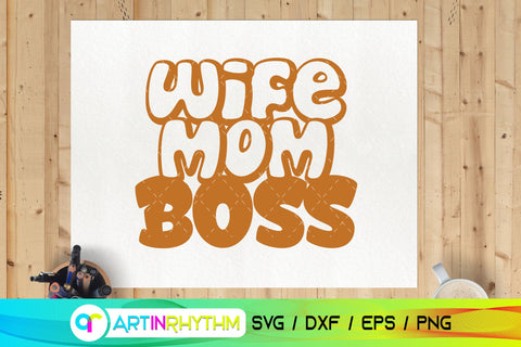 mom wife boss svg SVG Artinrhythm shop 