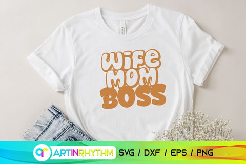 mom wife boss svg SVG Artinrhythm shop 