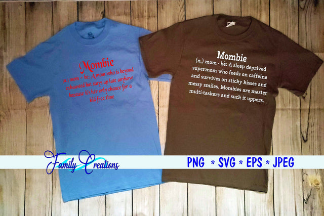 Mombie Bundle SVG Family Creations 