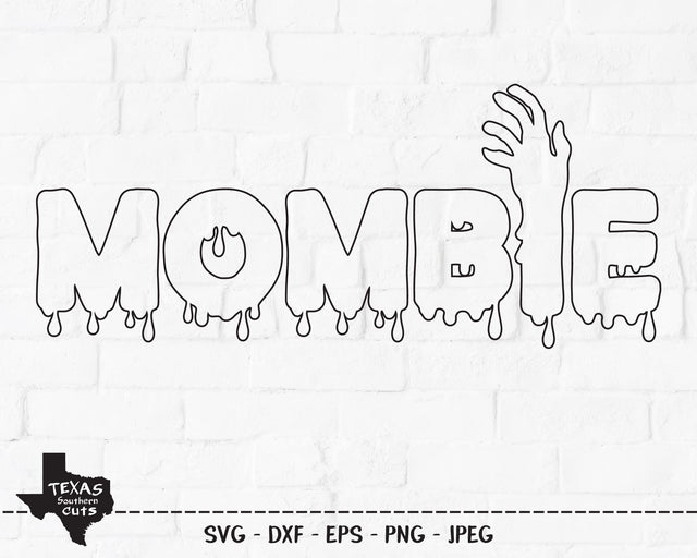 Mombie | Halloween SVG SVG Texas Southern Cuts 