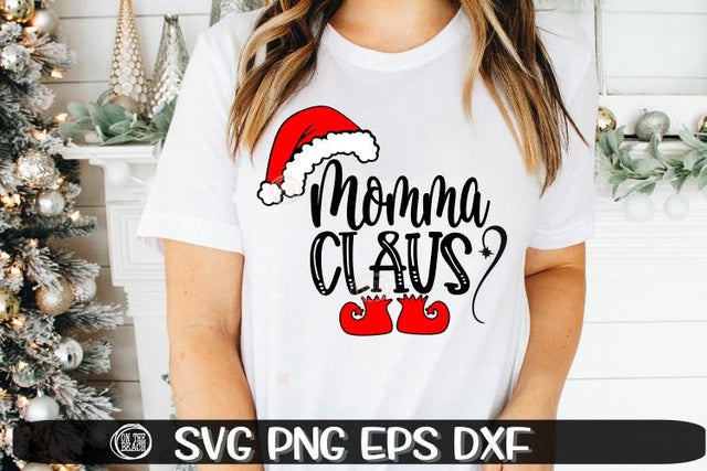 Momma Claus - SVG PNG EPS DXF SVG On the Beach Boutique 