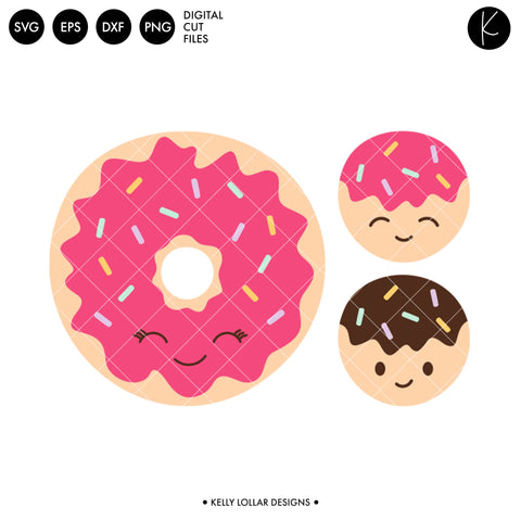 Mommy and Me Donuts SVG Kelly Lollar Designs 
