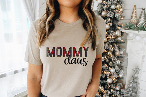 Mommy Claus Holiday Sublimation PNG SVG Pickled Thistle Creative 