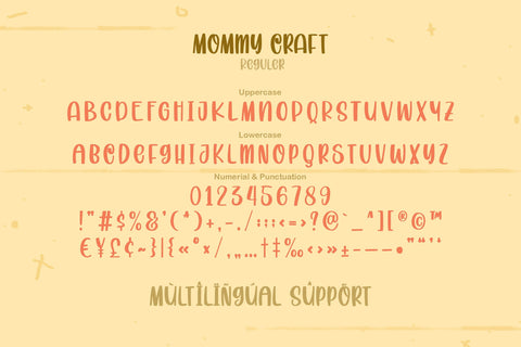 Mommy Crafts – Quirky 2 Style Font Good Java 