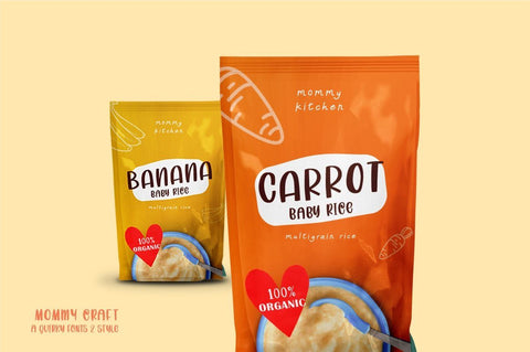 Mommy Crafts – Quirky 2 Style Font Good Java 