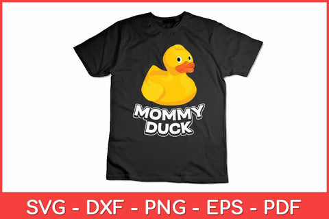 Mommy Duck Rubber Duck Funny Svg Design SVG artprintfile 