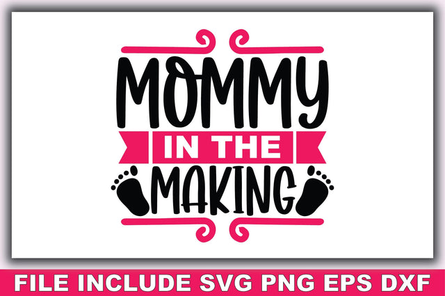 Mommy in the making SVG Ariyan 