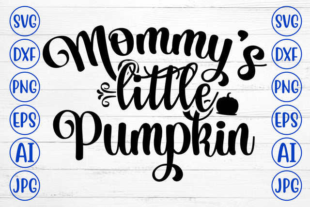 Mommy Is Little Pumpkin SVG SVG Syaman 