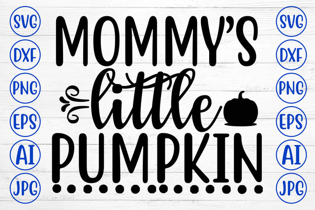 Mommy Is Little Pumpkin SVG SVG Syaman 