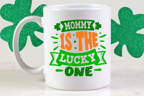 mommy is the lucky one SVG Designangry 