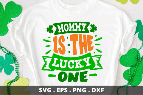 mommy is the lucky one SVG Designangry 