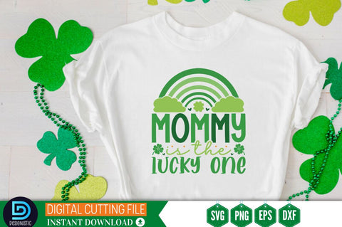 Mommy is the lucky one SVG SVG DESIGNISTIC 