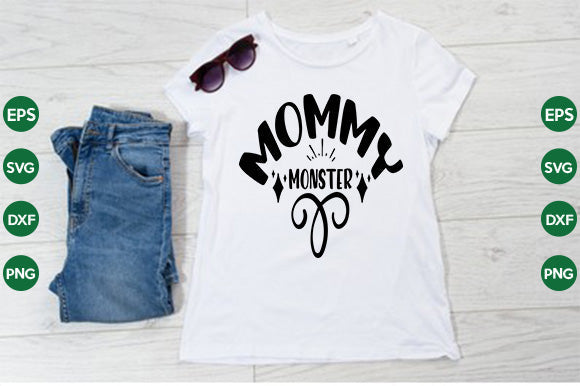 Mommy monster SVG thesvgfactory 