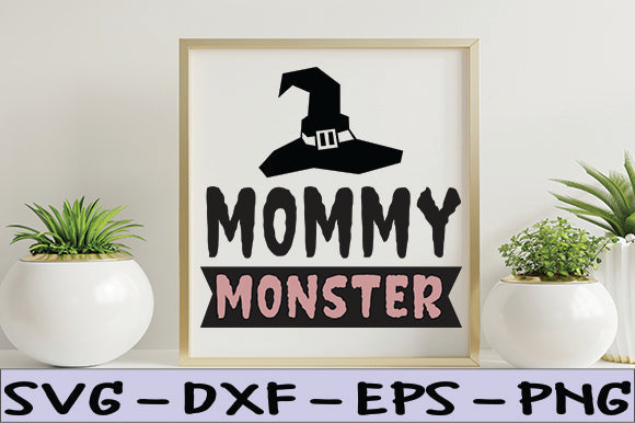Mommy monster SVG thesvgfactory 